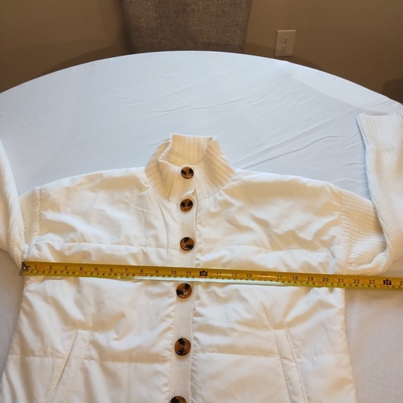 Pink Republic Women’ Sweaters Jacket High Neck Button Down Size Medium NWT - Picture 7 of 9